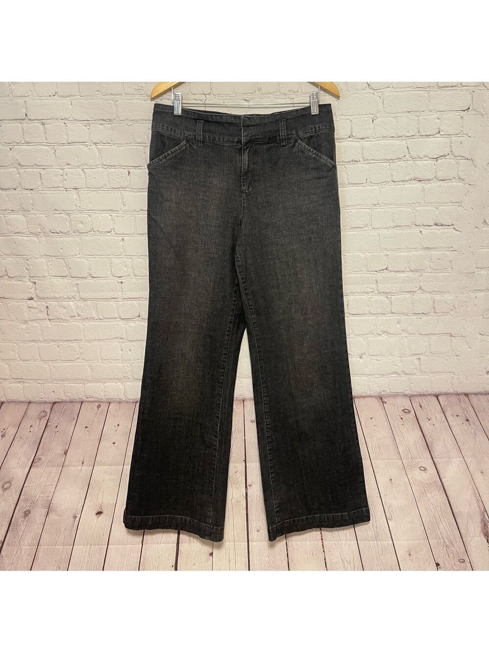 Style & Co High-Rise Wide-Leg Jeans